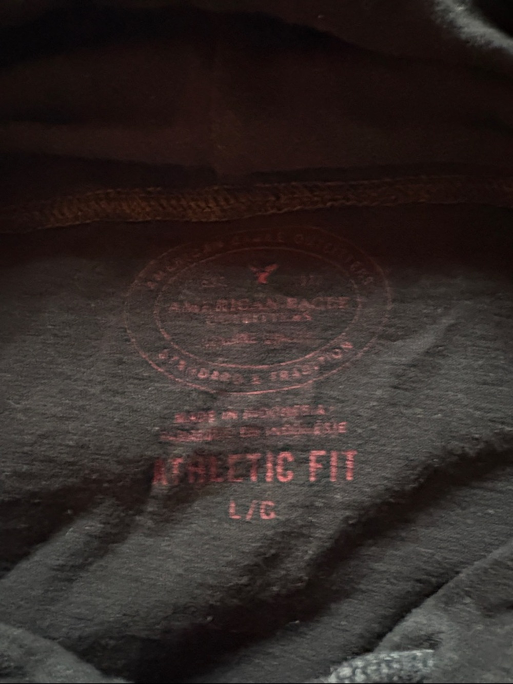 American Eagle Outfitters Men's Crewneck Sweaters - Gray and Black - Picture 6 of 6